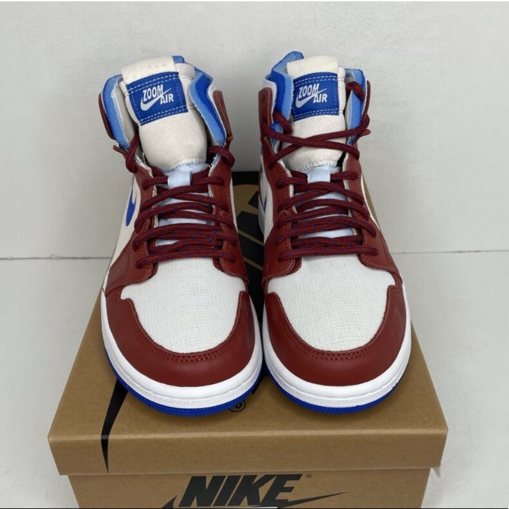 Nike Air Jordan 1 Retro Zoom Comfort “Redstone” NEW 2021 - Picture 3 of 3